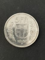 5.- Silber CH Jahr 1953