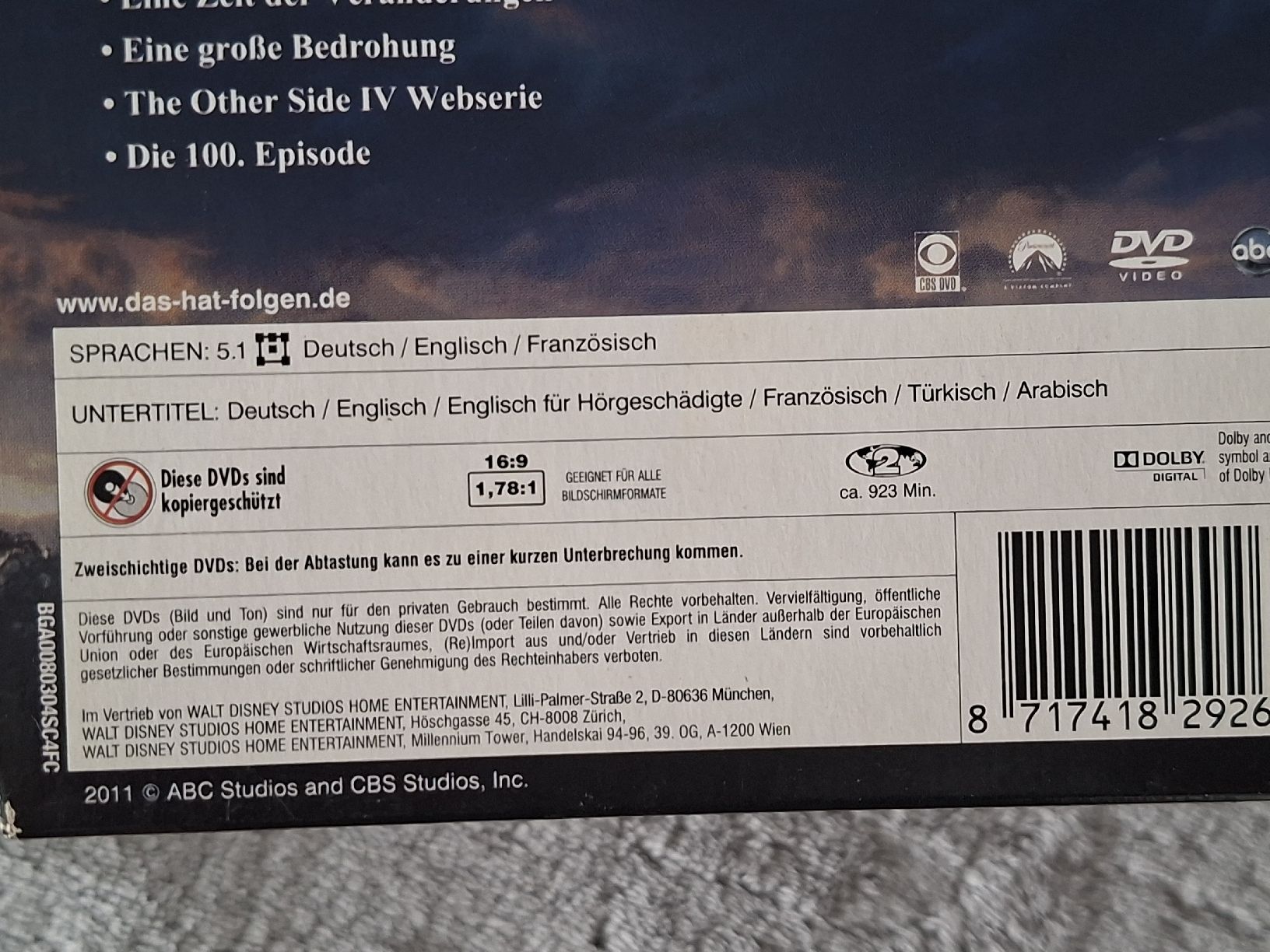 Tutti i DVDs: GHOST WHISPERER STAFFEL 1 - 5 – Usato da Aesch BL venduto da Burschi59 2