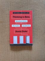 Buch "Thinking in Bets" von Annie Duke, auf Englisch