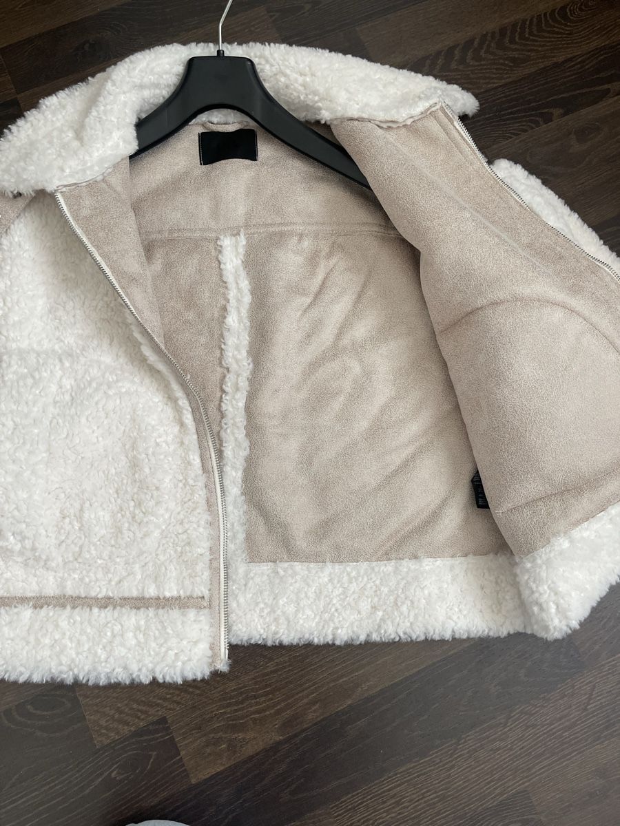 C&A Giacche: Teddy Jacke CA Grösse M Winterjacke warm beige creme – Usato da Schlierbach venduto da iri_hhp9 2