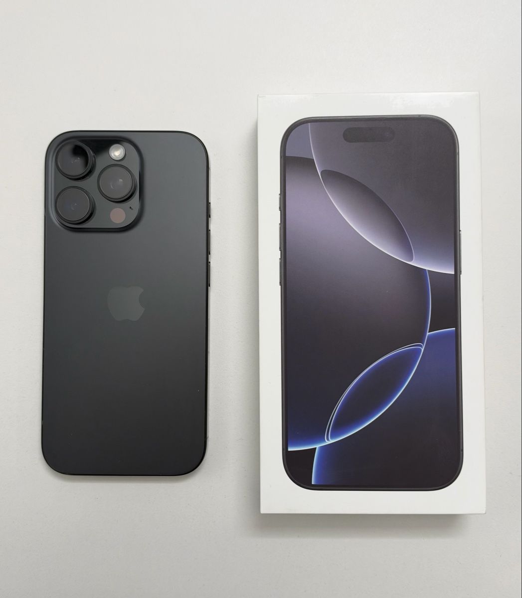 Apple Telefoni cellulari / Smartphones: iPhone 16 Pro 256GB Black – Usato da Neuchâtel venduto da jul_vg5m 1