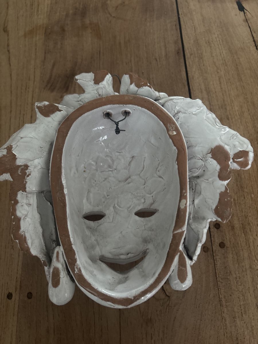 Maschere: Keramikmaske – Usato da Kriens venduto da Wundertuete17 3