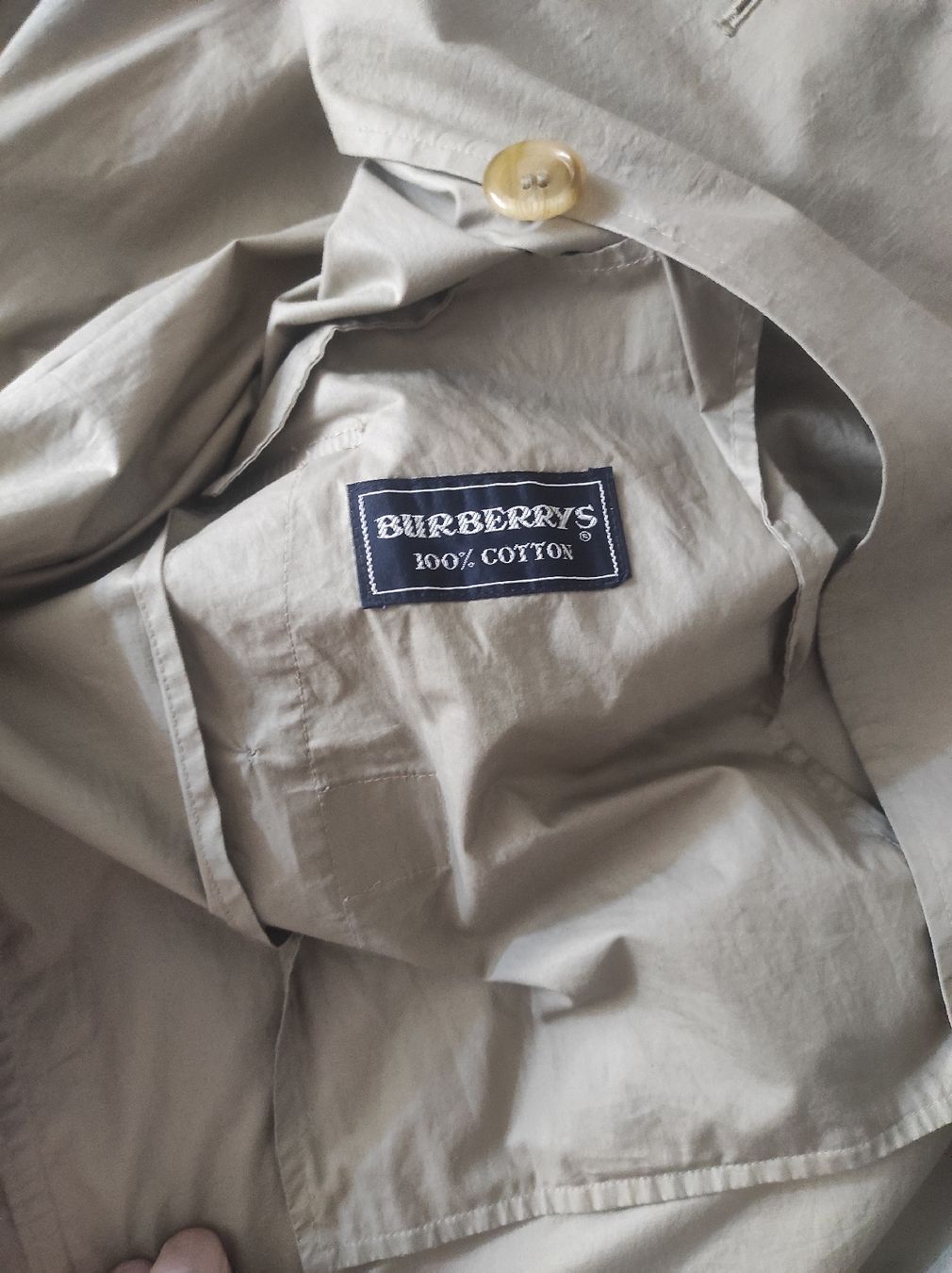 Burberry Mäntel: Burberrys Vintage Trenchcoat, Baumwolle – Gebraucht aus Basel von gnt_zv2n 4