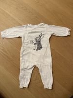 H&M Baby Body Gr. 68 mit Hasen Motiv, Top Zustand!