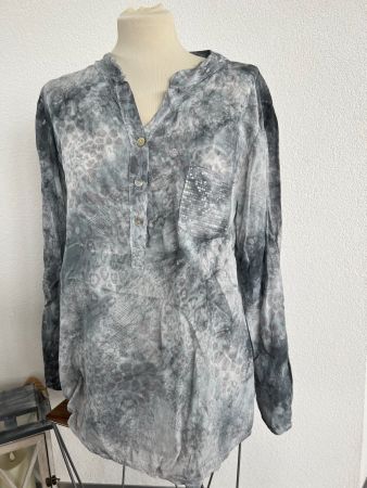 IPSY Blusenshirt mit Pailletten und etw. Glitzer S-L