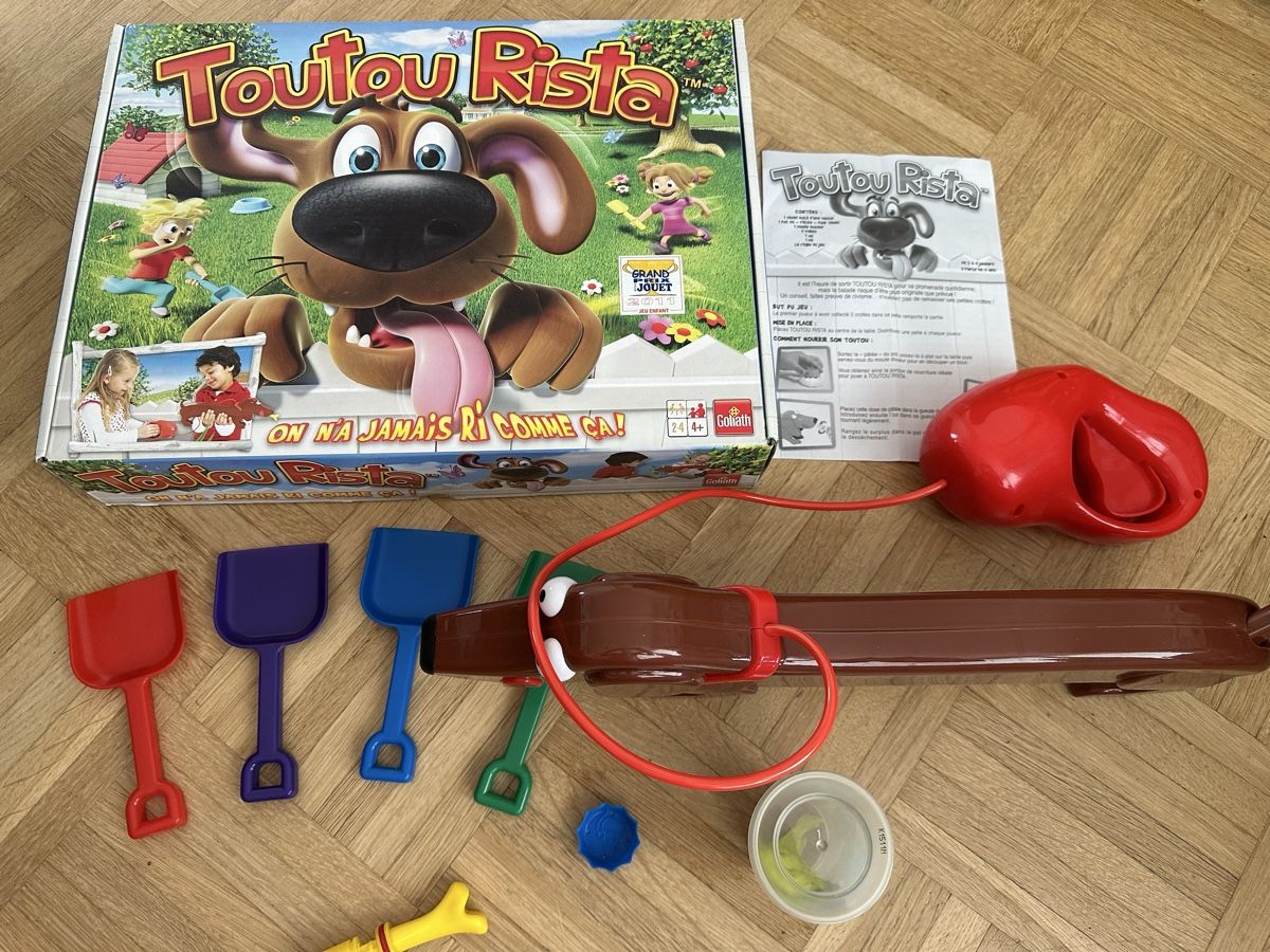 Spiele: Jeu de société Toutou Rista avec accessoires – Defekt aus Peseux von Galsterlaurent 1