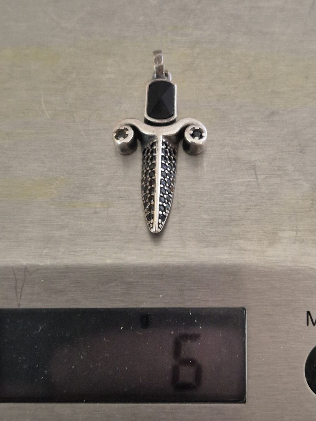 Ciondoli: Anhänger Dolch Silber Steinen Schmuck – Usato da Russikon venduto da eunicetungol 1