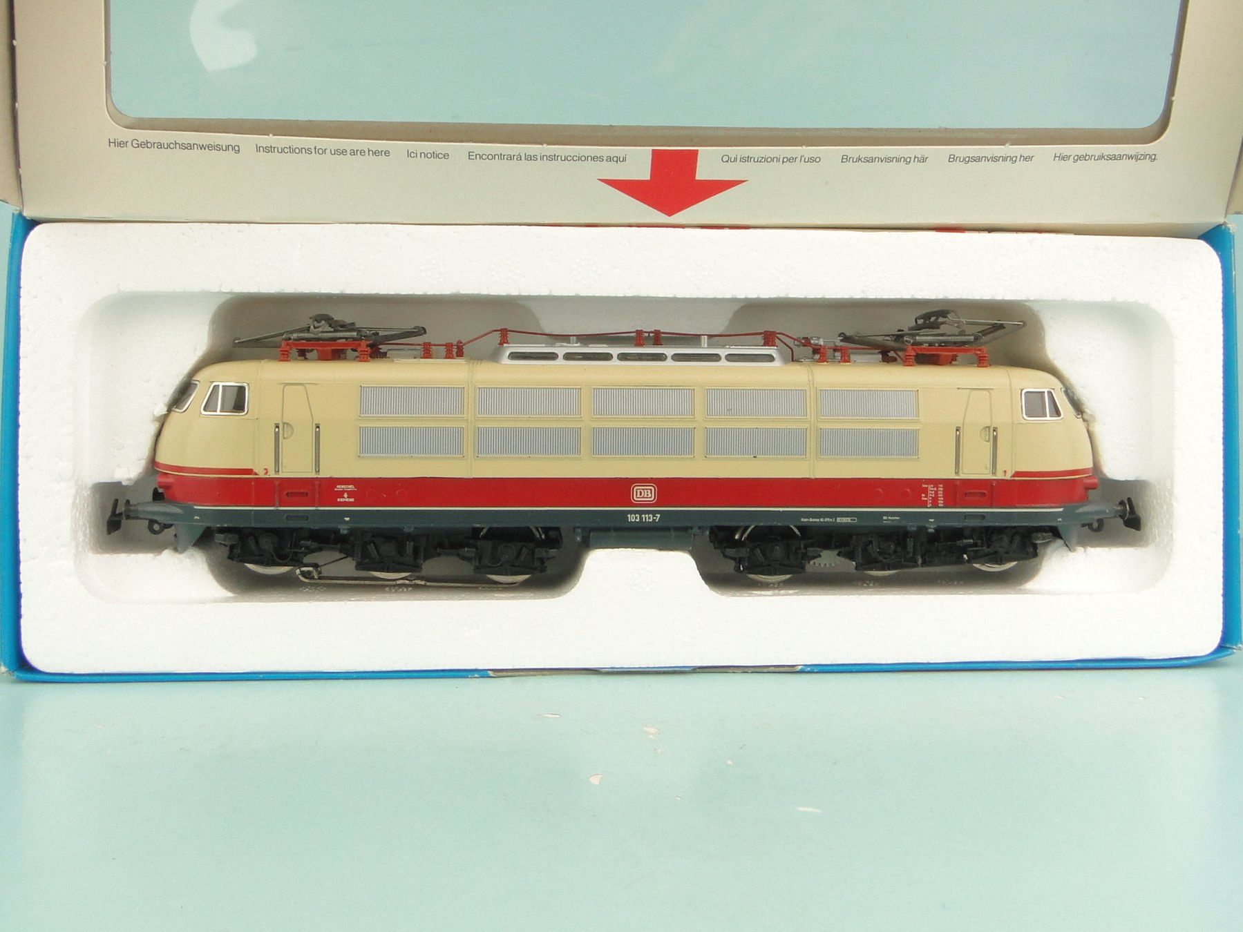 Märklin Modellini di ferrovie: Märklin 3353 DB 103 – Usato da Bülach venduto da cann11 1