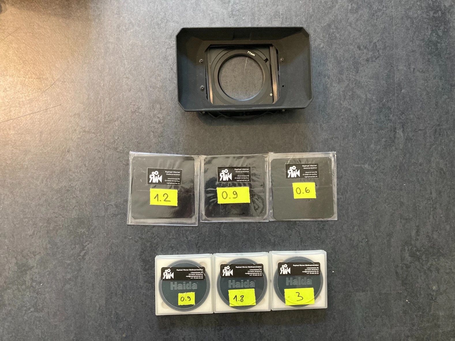 Filtri: Genustech Matte Box Clip On – Usato da Winterthur venduto da Hopfenmensch