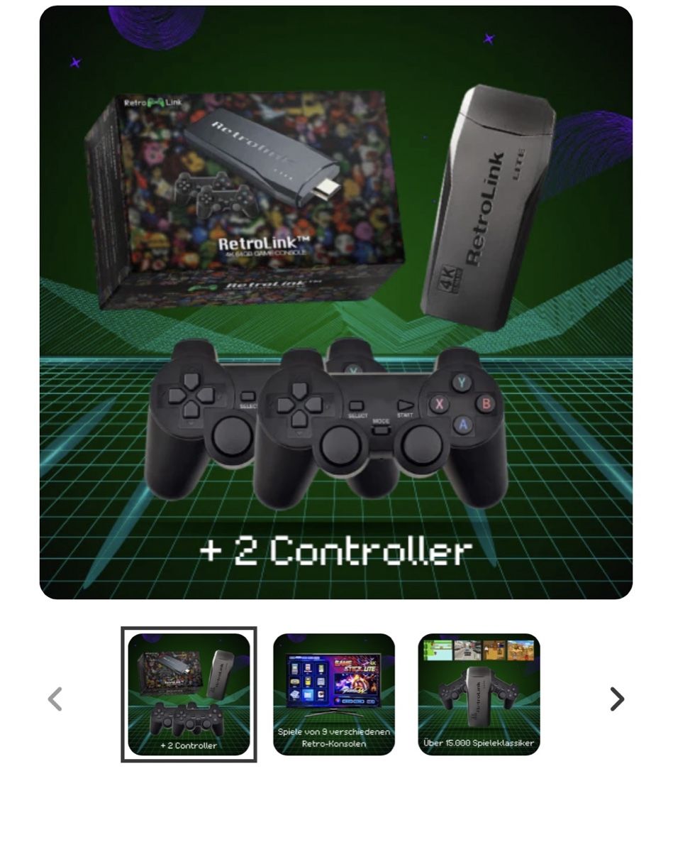 Console: Spielkonsole Neu Originalverpackt kabellos mit 2 controller – Nuovo e nell'imballaggio originale da Arch venduto da luca123456 2