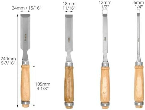 Tous les outils: 4 Stechbeitel – Neuf avec emballage d'origine à Hundwil par Stallone6 3
