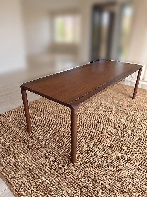 Tables: Zuiver Storm Esstisch / Dining Table 220x90, Walnut – D'occasion à Rüschlikon par hellespont