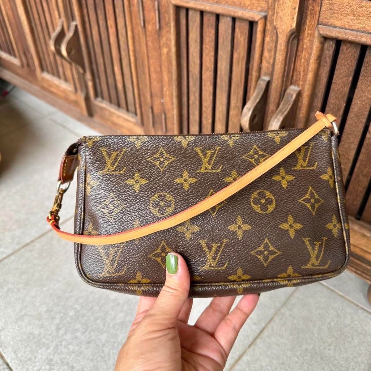 Louis Vuitton Taschen für Damen: Louis Vuitton Pochette Monogram  – Gebraucht aus Widnau von Pukpan_99 8