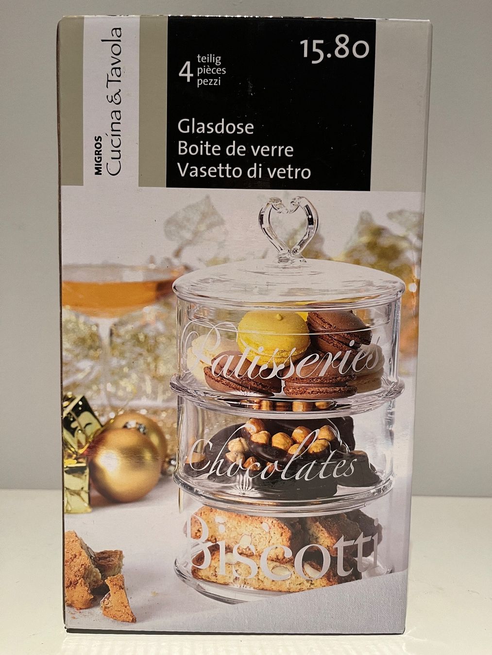 Migros Gläser: Glasdose – Neu und originalverpackt aus Heitenried von Brutus2003