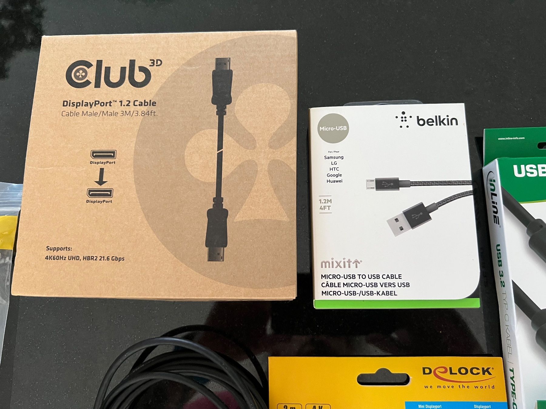 Cavi: Diverse Kabel USB, Display, Micro-USB, HDMI – Nuovo (secondo la descrizione) da Neukirch / Egnach venduto da Taucher68 2