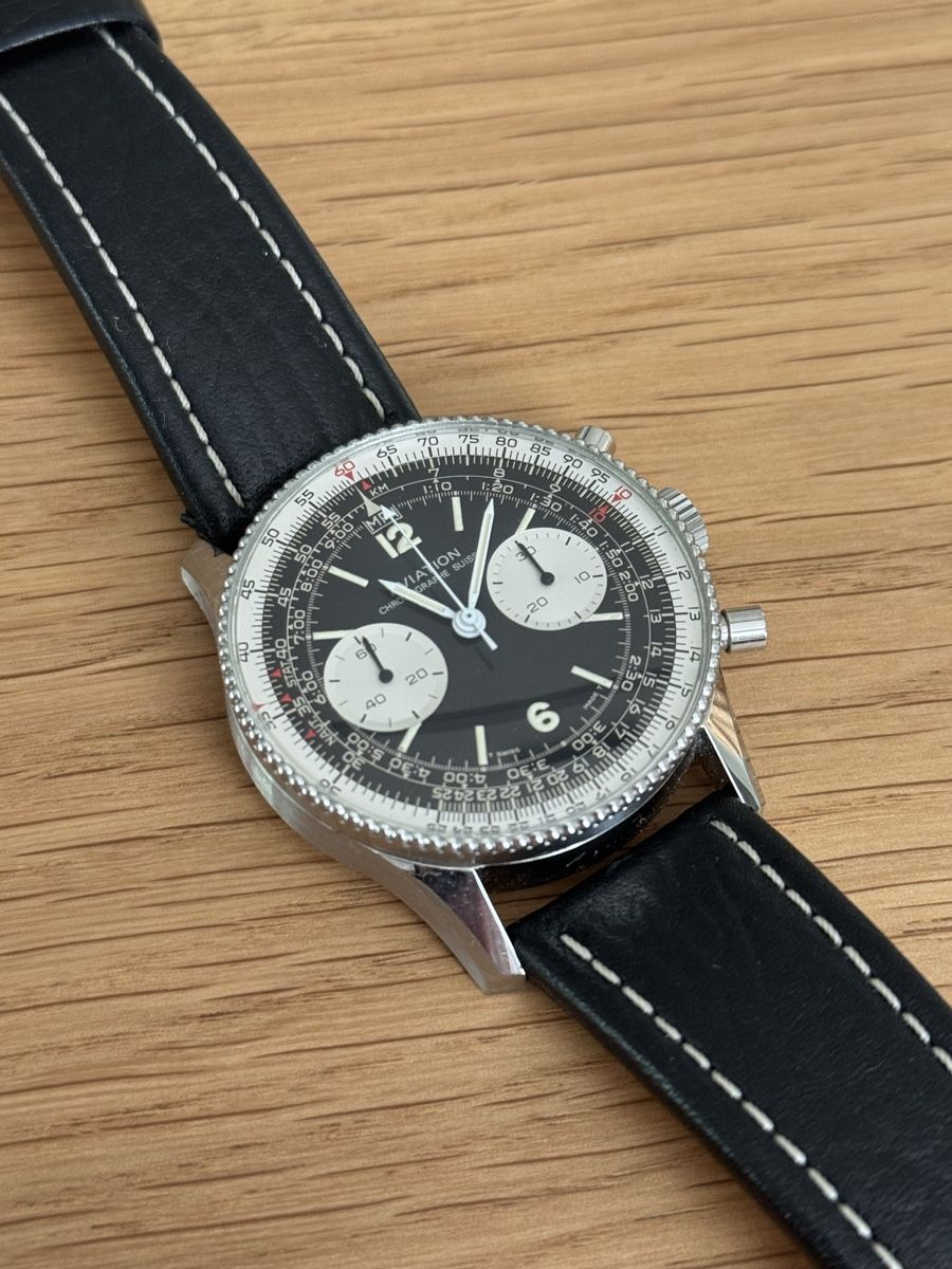 Uhren: Aviation Navitimer Chronograph Ref. 2411 - Cal. Valjoux 7734 – Gebraucht aus Rubigen von Tim_K 3