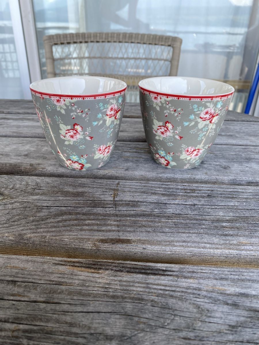 Greengate Tasses: Greengate Latte Cups – Neuf (Voir description) à Merligen par shalimar64