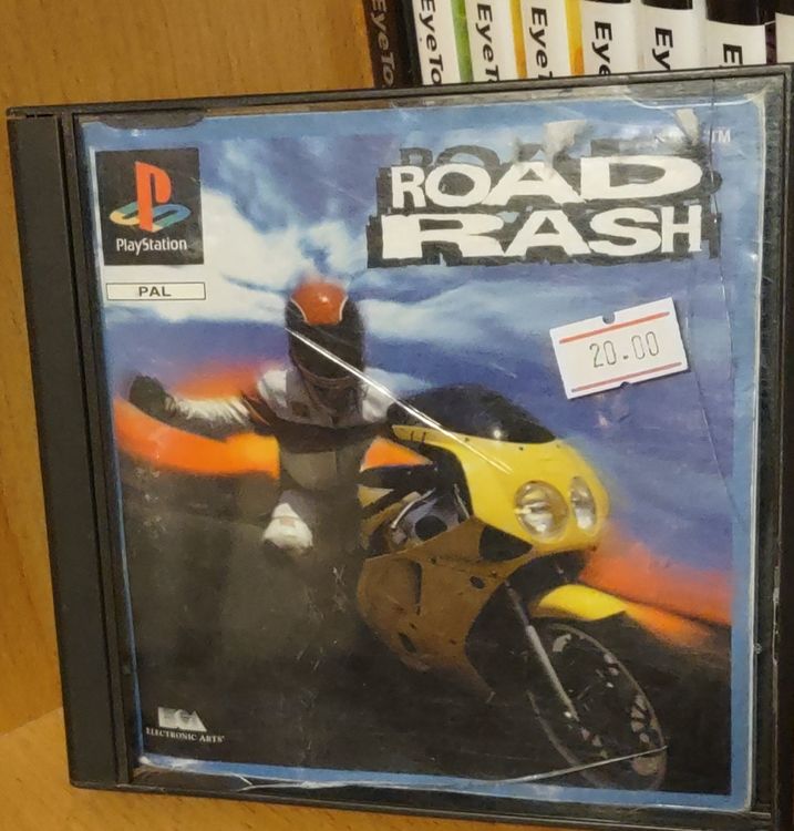 Jeu Road Rash Pour PlayStation 1 (PS1) - Version PAL - Manuel Inclus - Année 2000