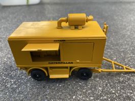 Modell Generator Set Caterpillar, Masstab 1:50