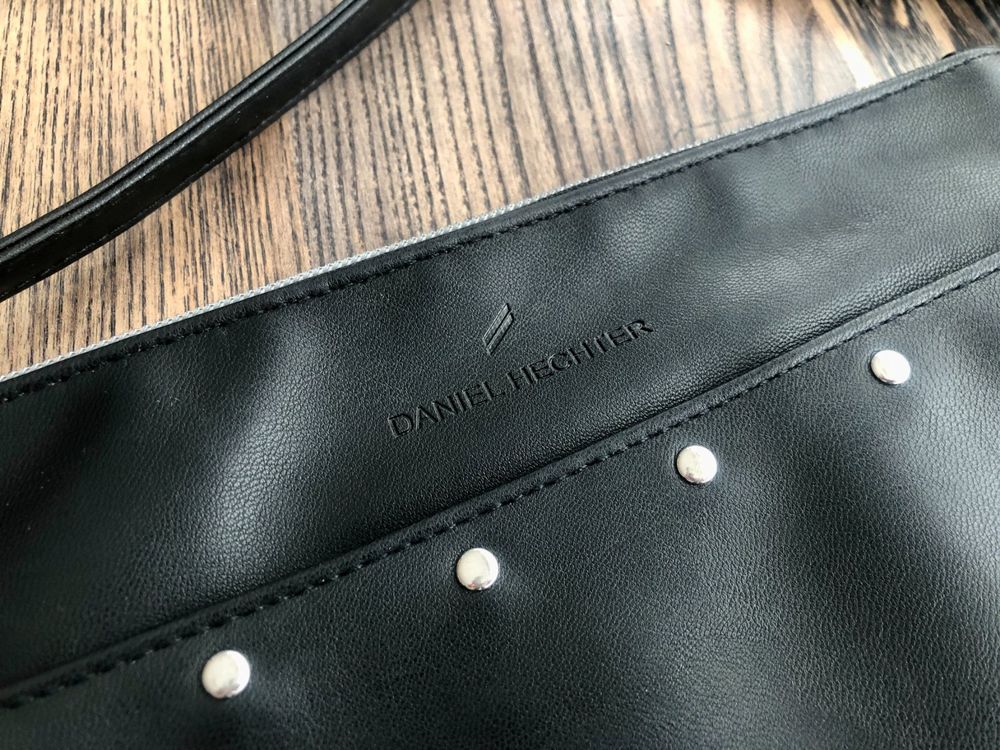 Daniel Hechter Tasche Handtasche Umhängetasche Clutch (Usato) a