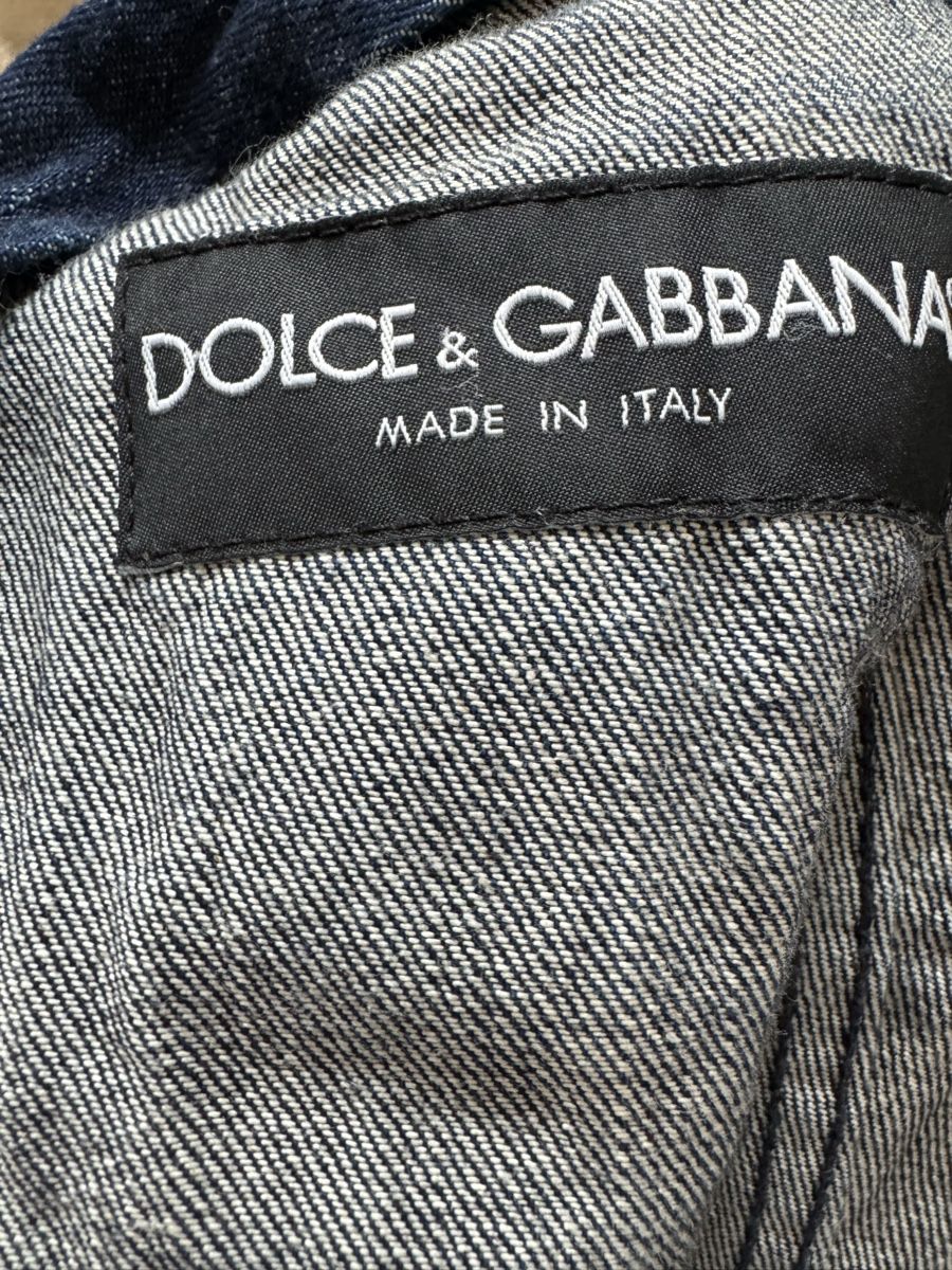 Dolce & Gabbana Giacche: Dolce Gabbana Jersey Jeans Jacket 50 – Nuovo (secondo la descrizione) da Zug venduto da OJ1212 2