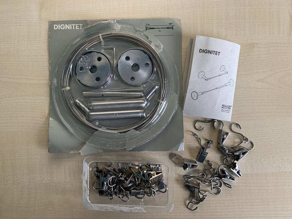 Ikea Dignitet Stahlseil 5m mit Haken (Gebraucht) in Wilen b. Wil für ...