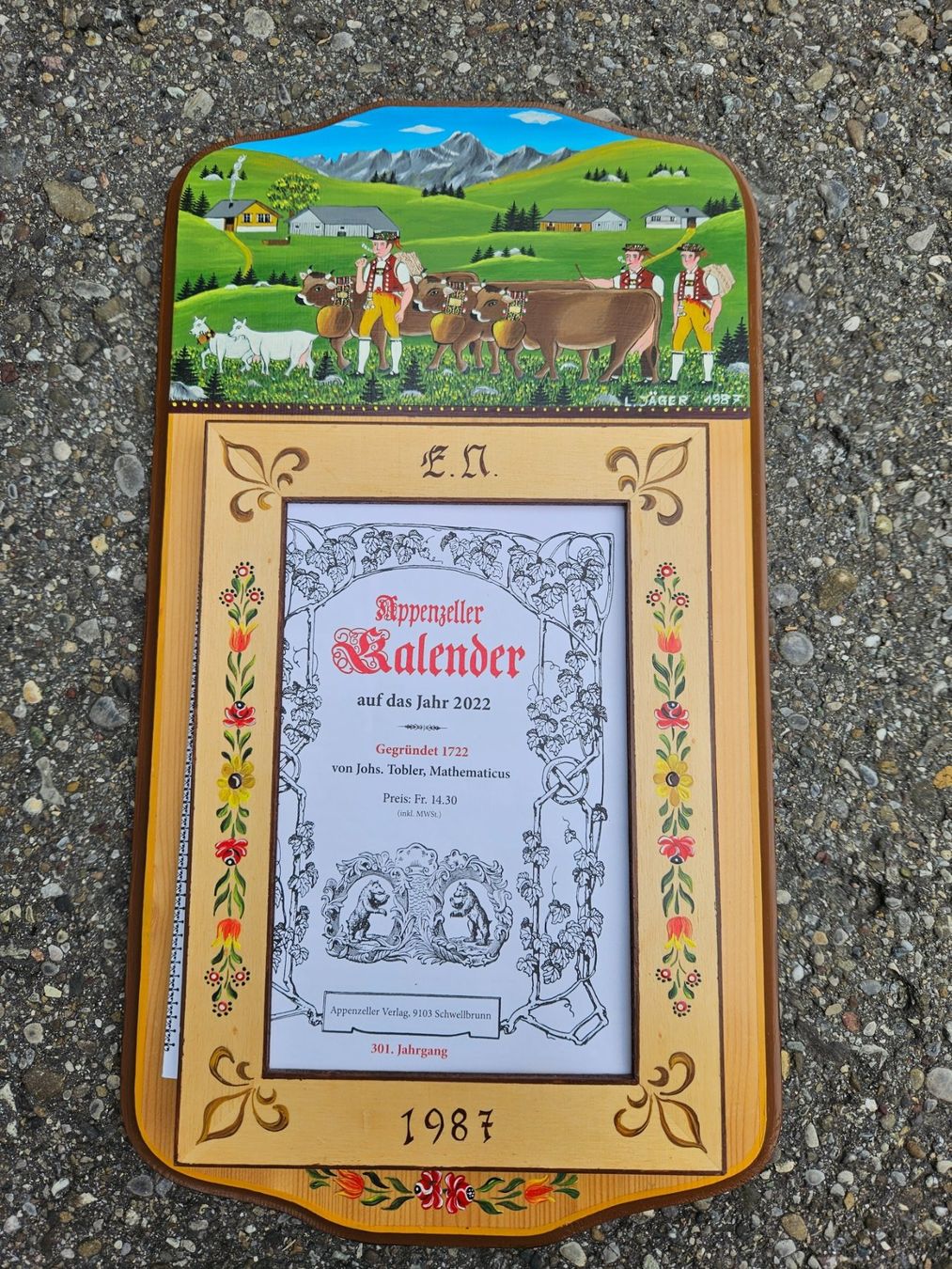 Gemälde: Appenzeller bild – Gebraucht aus Schwellbrunn von Omega-alpha 1