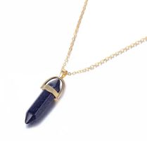 Kristall Anhänger Halskette Für Frauen & Männer Schmuck