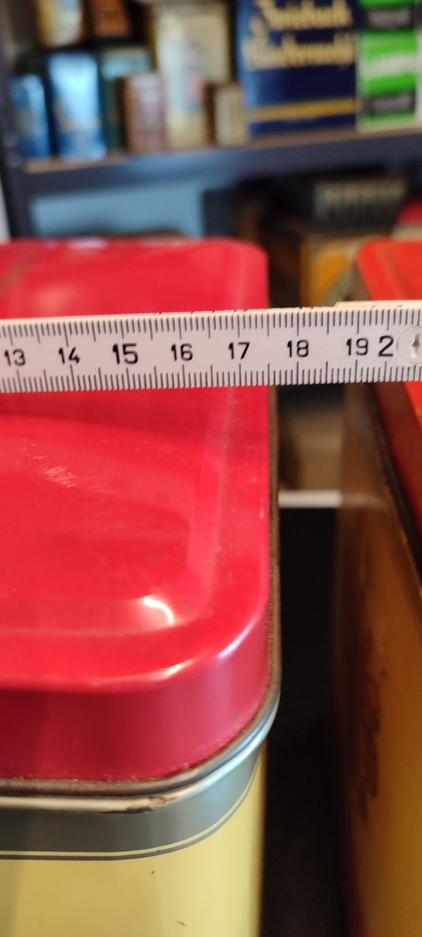 Barattoli: Wunderschönes altes Blechsdose Trio valora – Usato da Gelterkinden venduto da MYSTOREFORYOU4460 6
