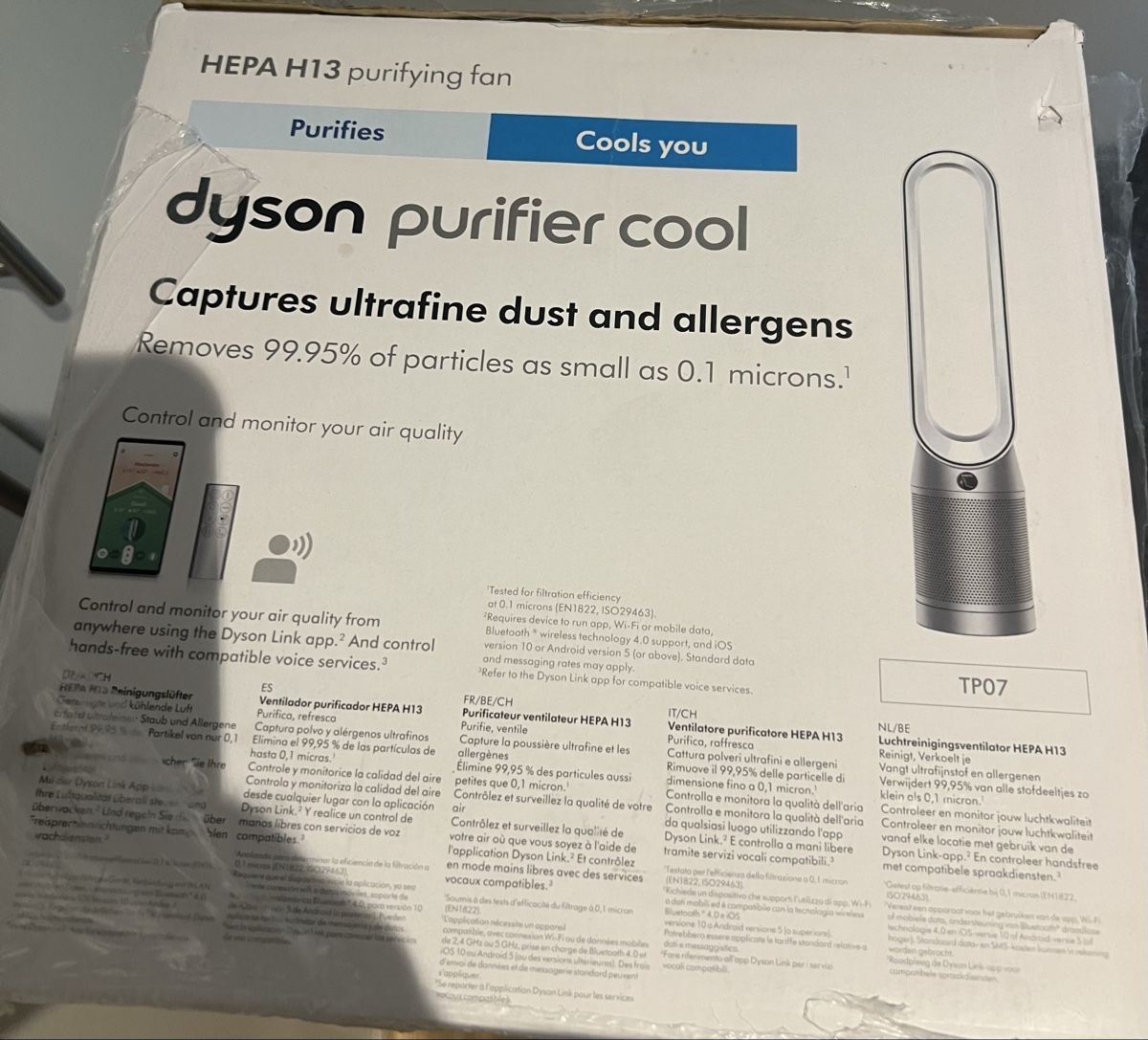 Dyson Luftreiniger: Dyson Purifier Cool  TP07 – Neu und originalverpackt aus Brüttisellen von vpavlidis 2
