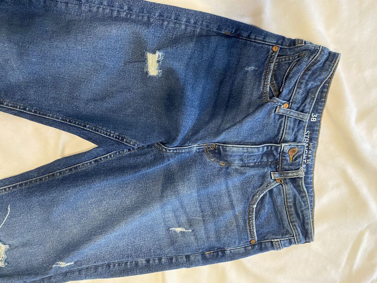 Jeans: Jeans Clockhouse 99%coton taille 38 straight Leg – Usato da Genève venduto da pilarina 1