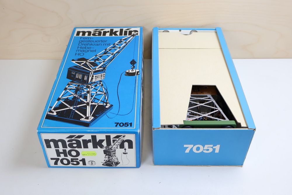 H5/1) MÄRKLIN Schaufel/Greifer Kran/Drehkran 76515 76510 76501 76500 7051 NEU