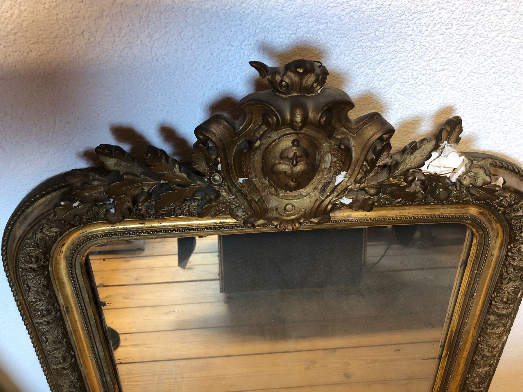 Specchi: Antique miroir numéroté – Usato da Chénens venduto da Touta1franc 1