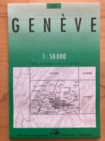 Landkarte Genève 1:50’000