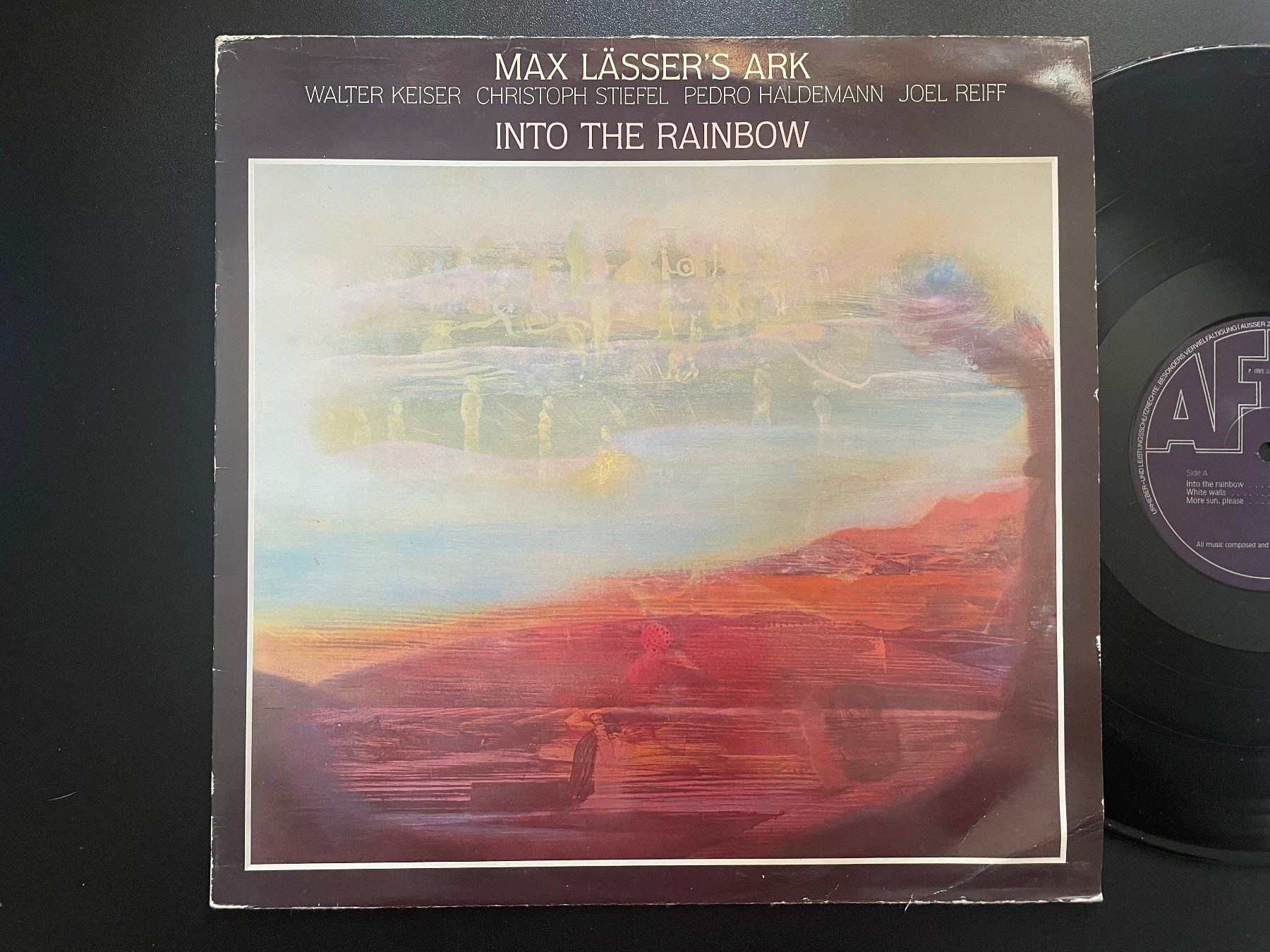 Vinyles: Max Lässer's Ark, Into the Rainbow, CH – D'occasion à Kleinlützel par Vinylspezi