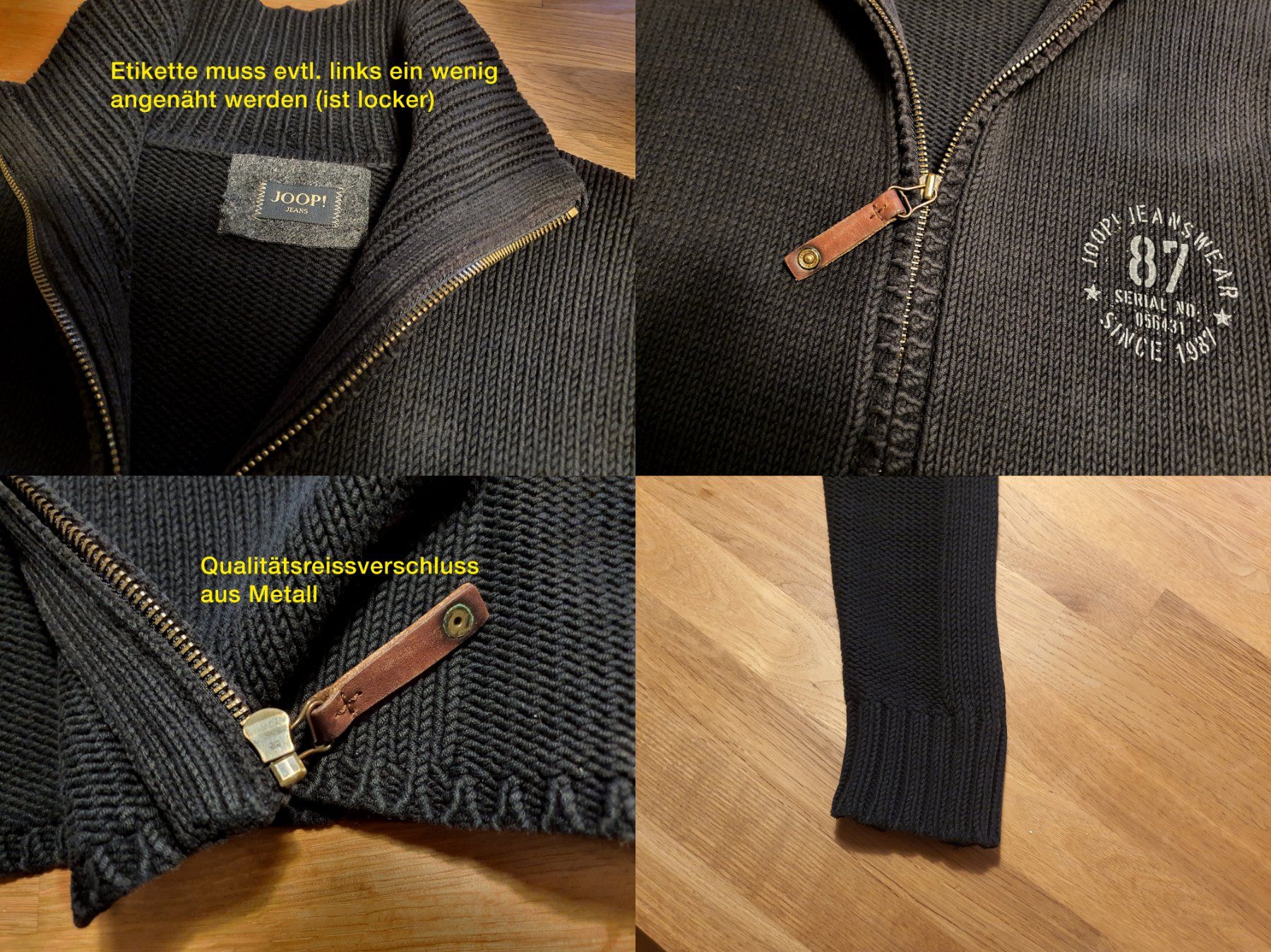 Joop Giacche: Joop Strickjacke / Pullover in Gr. M – Usato da Winterthur venduto da Nooitgedagt 5