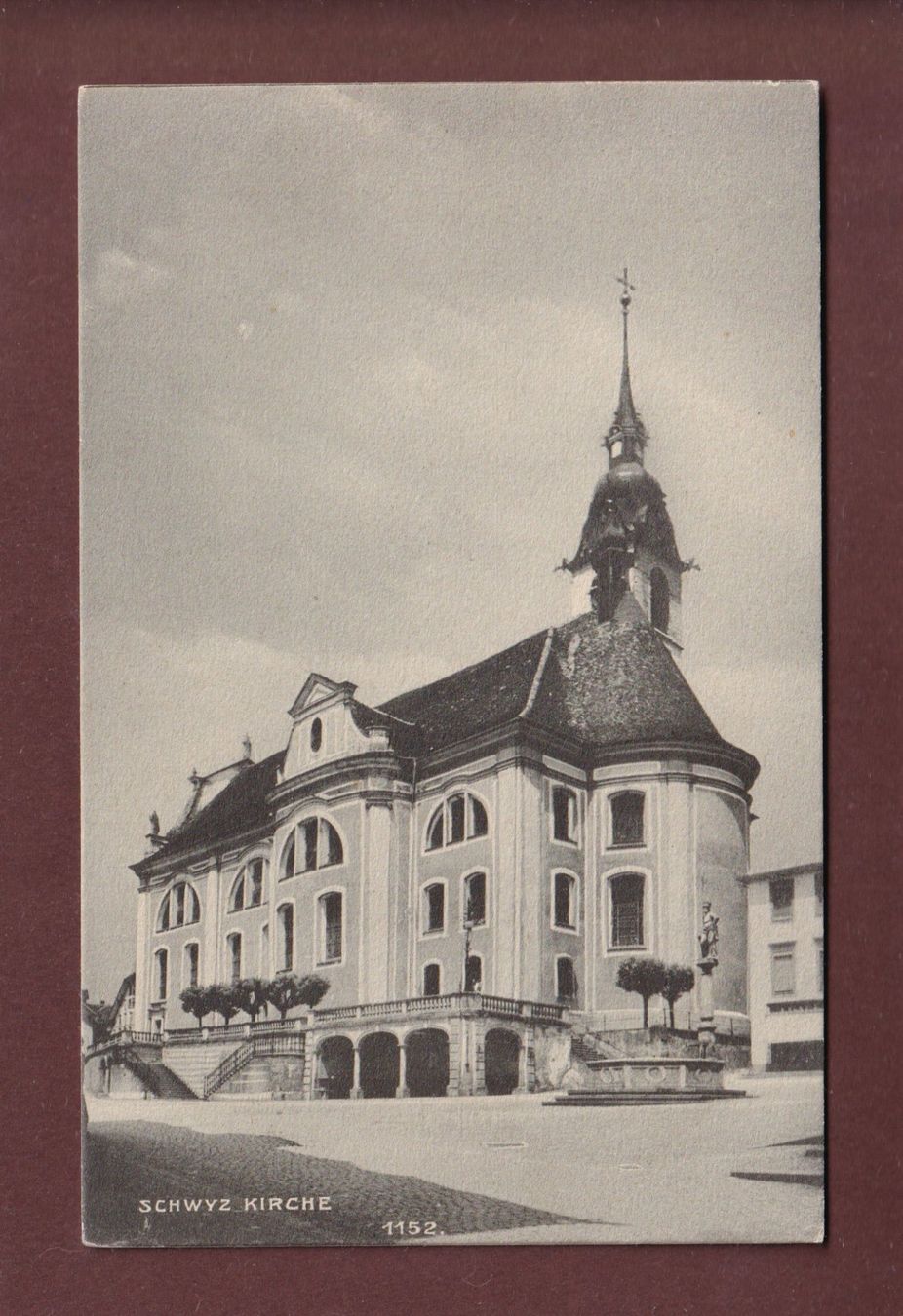 Cartes postales: SCHWYZ - Kirche – D'occasion à Pully par nicecards-shop