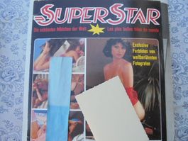 Sex Magazin Erotik SUPERSTAR Deutsch 1982 Sammler Qualität