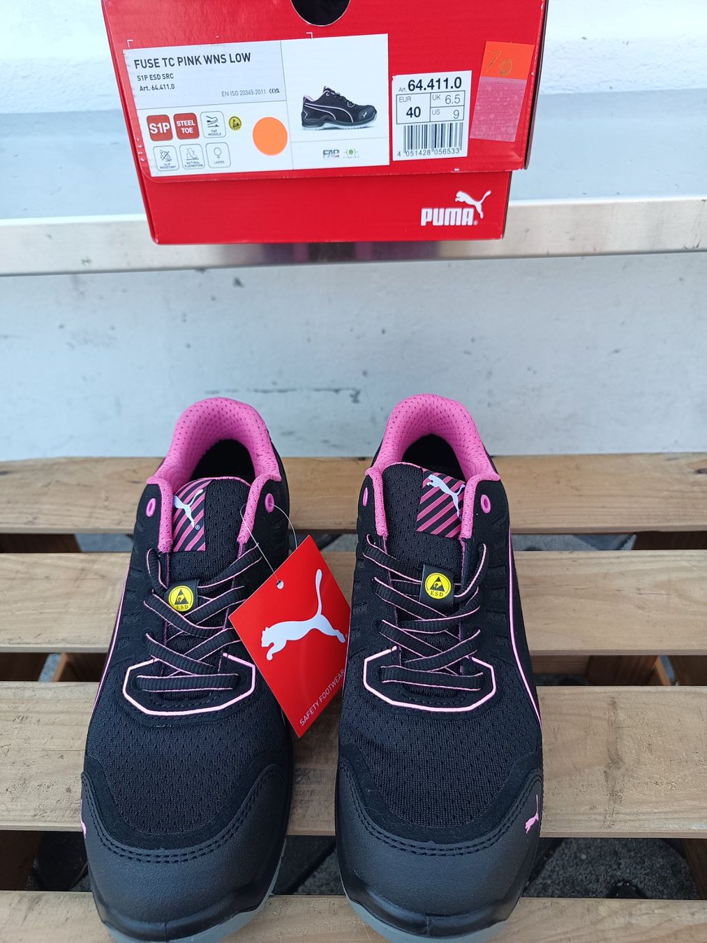 Puma Herrenschuhe: Puma Sicherheitsschuhe S1P 40 – Neu und originalverpackt aus Oberegg von A-Z.Handel.Loehrer 6