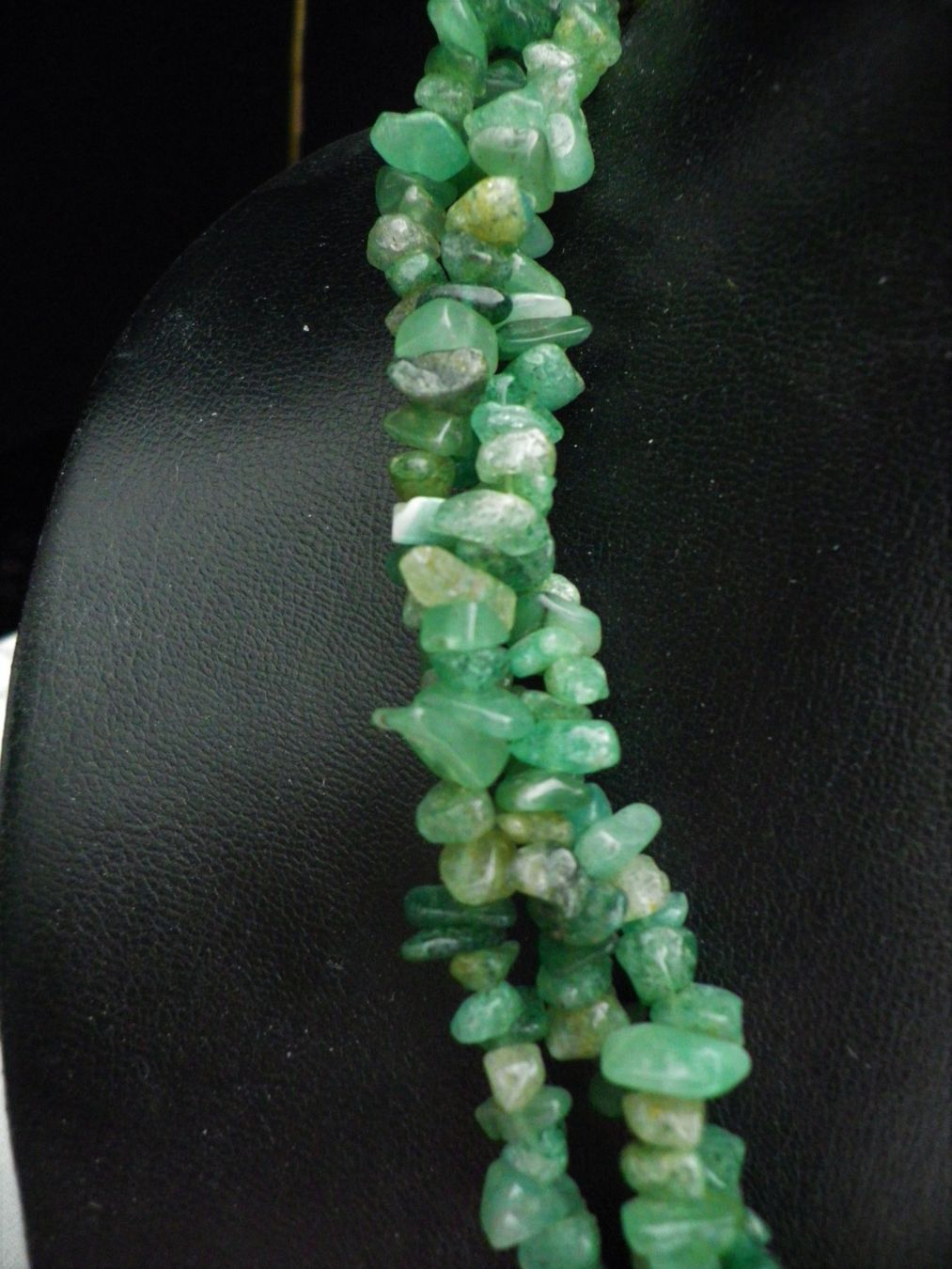 Catenine: Statement Kette aus Echtstein Aventurin – Usato da Reinach BL venduto da Annodomini 2