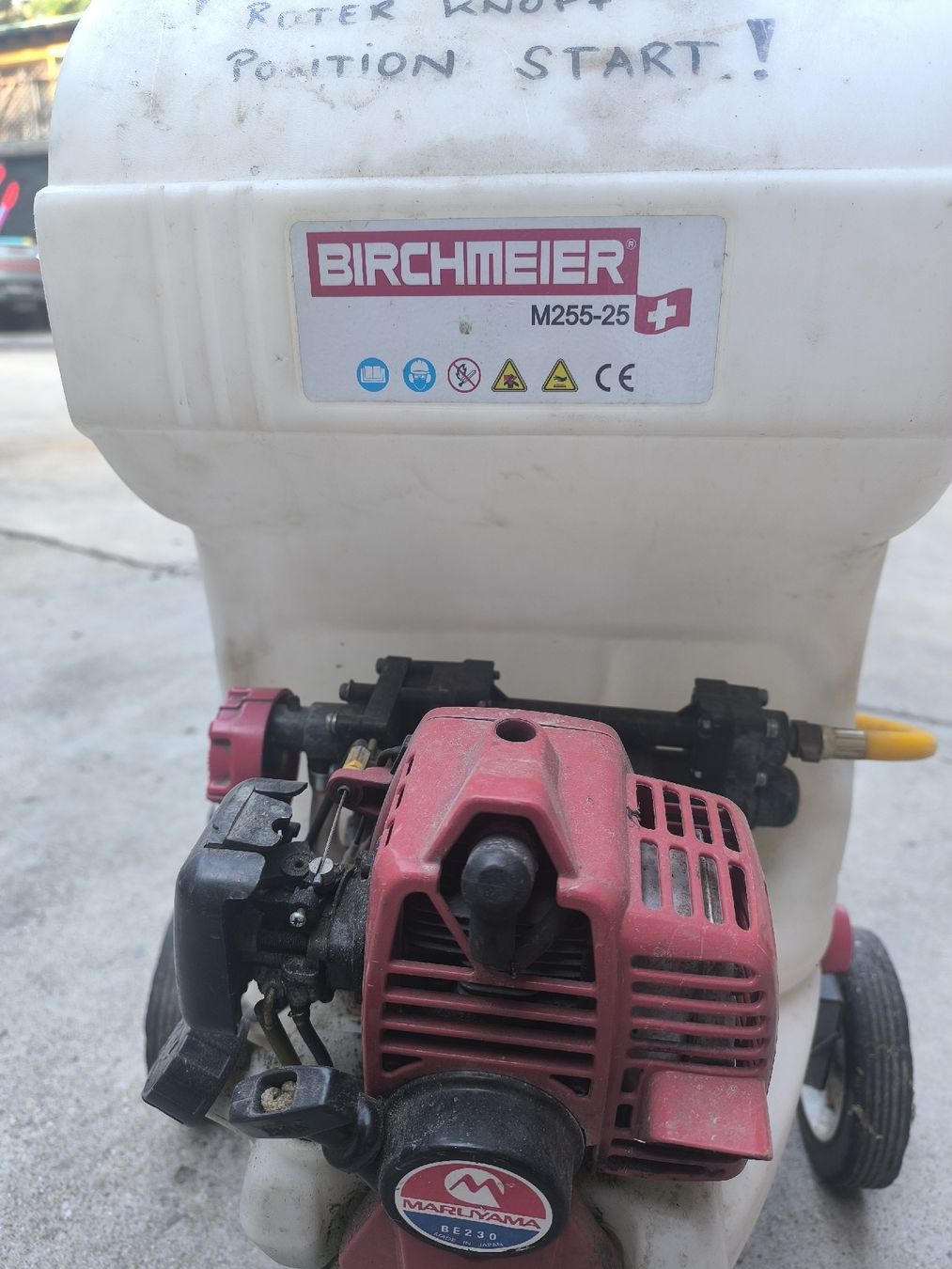 Medizinaltechnik: Birchmeier Motorspritze – Gebraucht aus Basel von big_2cvp 1