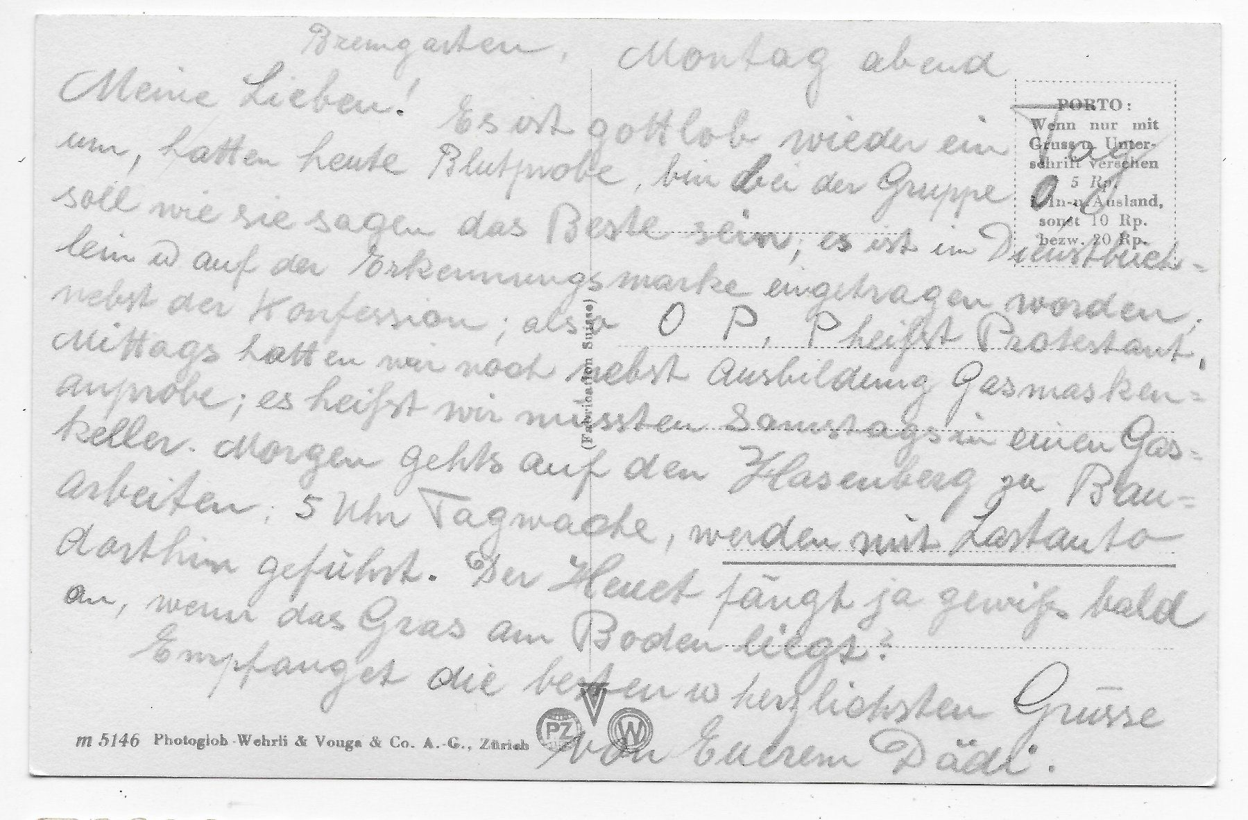 Cartoline postali: Bremgarten Marktgasse – Usato da Hefenhofen venduto da Richsalz 1