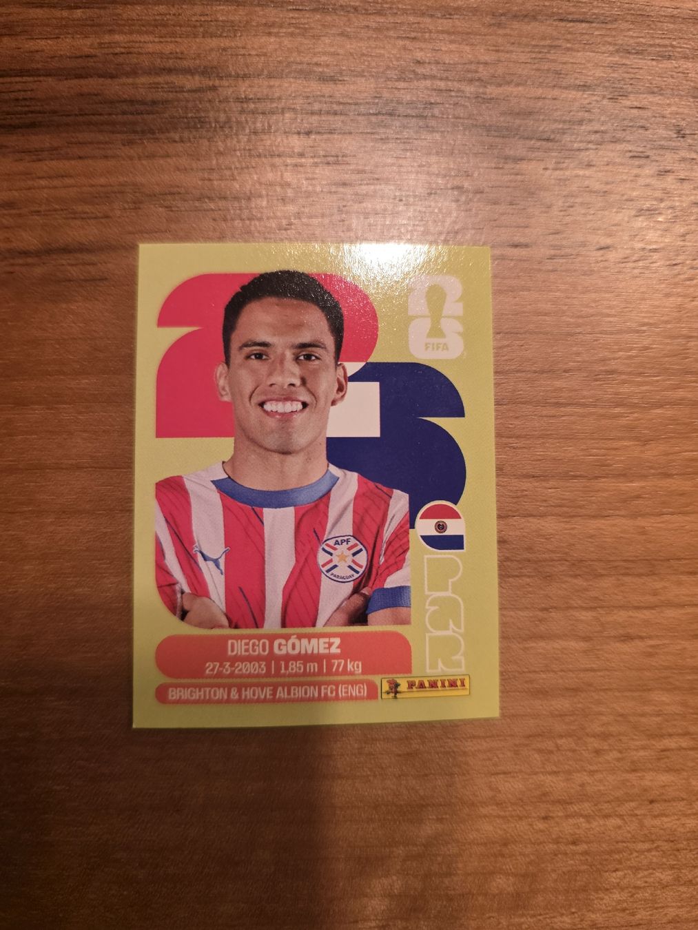 Panini Cartes à collectionner: Panini WM 2026 PAR 10 Gomez – Neuf (Voir description) à Romanshorn par leeh78