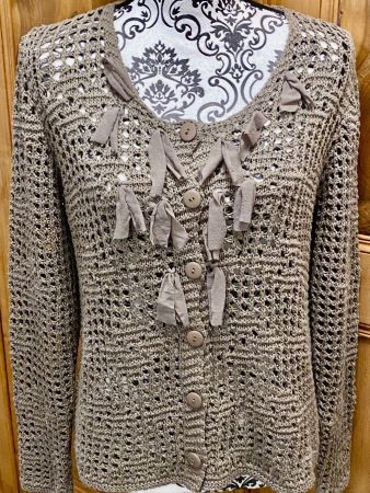 GILET mailles T-38-40 Sem per Lei prix neuf 299 fr