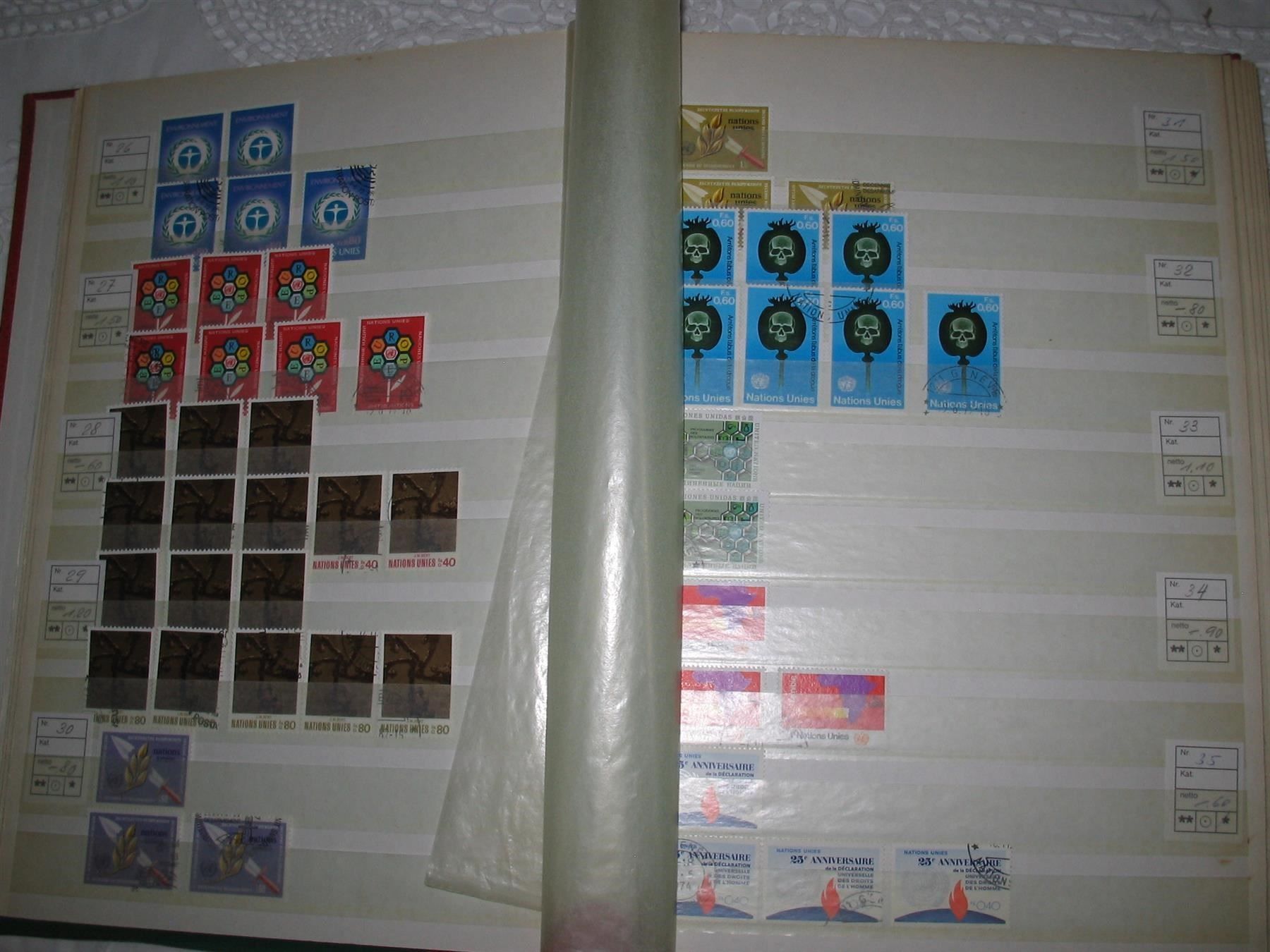 Tous les timbres: Schöner Posten UNO Genf postfr. u. gest – D'occasion à Winterthur par Kyoung 2