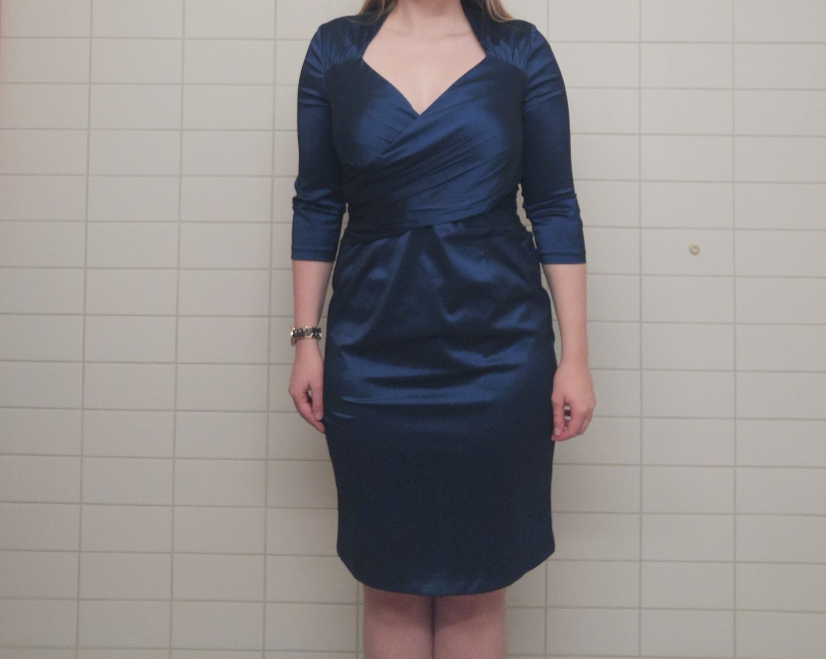 Vestiti: Marienoir Kleid Dunkelblau Gr. 42 – Usato da Wädenswil venduto da coconut1289 5