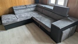 Ecksofa mit Bettfunktion