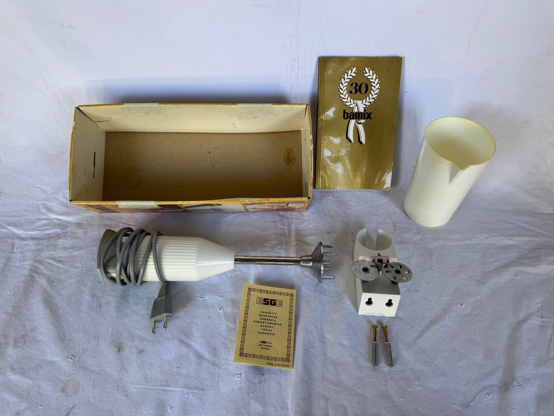Bamix Küchengeräte: Bamix Type M100 Mixer plongeant – Gebraucht aus GRAND - LANCY von petitpain67