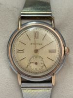 Montre Eterna 33.6mm homme vintage fonctionne 