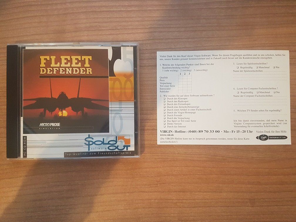 Giochi: F-14 Fleet Defender Big Box – Usato da Winterthur venduto da Men_in_black 2